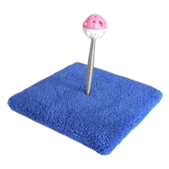 Yaylı Toplu Hacıyatmaz Kedi Aktivite Oyuncağı 16-20 cm Mavi