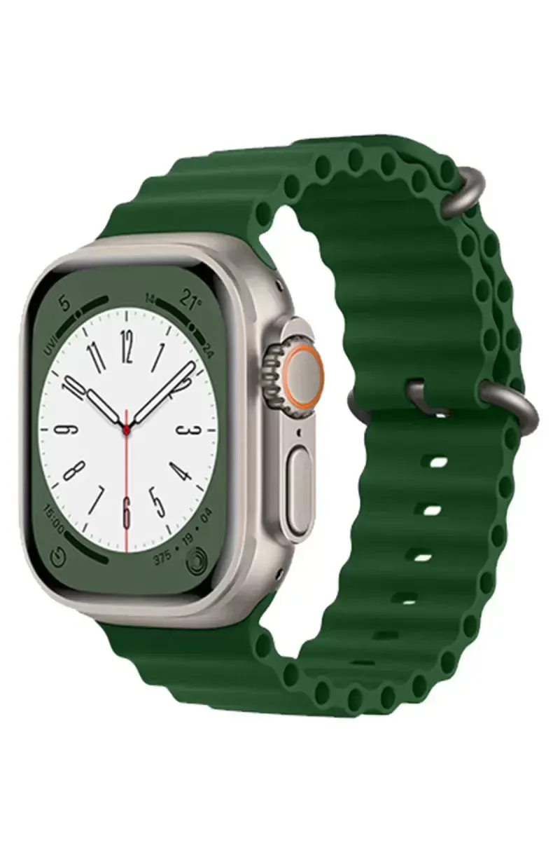 Newface Apple Watch 38mm Ocean Kordon - Koyu Yeşil