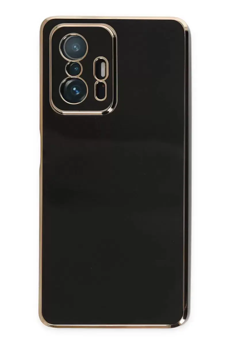 Newface Xiaomi Mi 11t Pro Kılıf Volet Silikon - Siyah