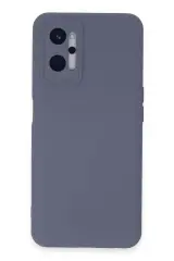 Newface Realme 9i 4g Kılıf Nano İçi Kadife Silikon - Gri