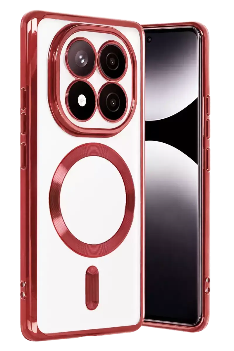 Newface Xiaomi Redmi Note 15 Pro 4g Kross Magneticsafe Kapak - Kırmızı