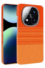 Newface Xiaomi Redmi Note 15 Pro Plus 5g Vega Magsafe Kapak - Turuncu