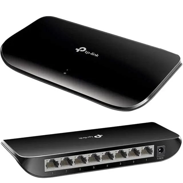 Tp-link Tl-sg1008d 8 Port 10/100/1000 Gigabit Switch