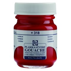 Talens Guaj Boya 50ml N:318 Carmine