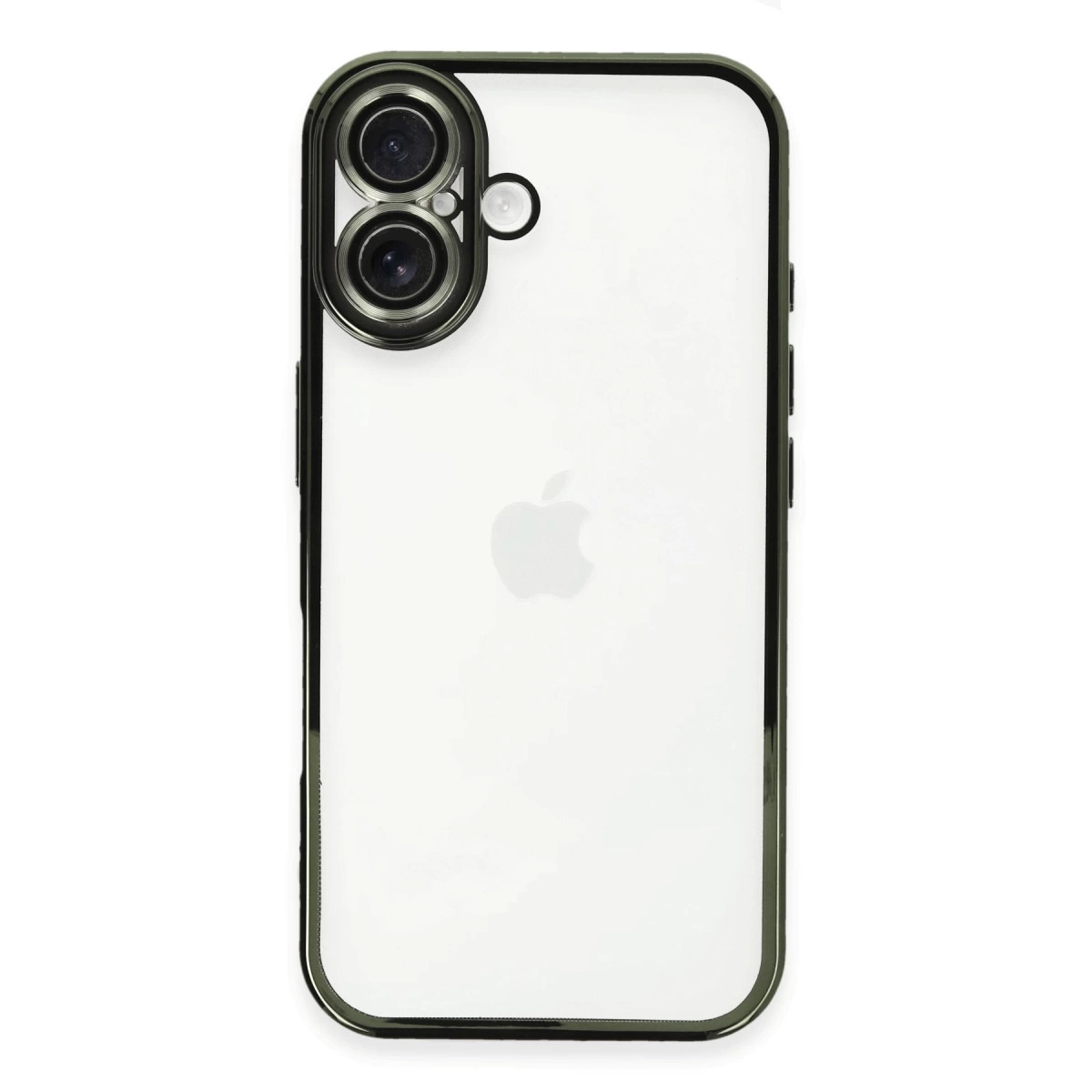 İphone 16 Plus Kılıf Razer Lensli Silikon - Yeşil