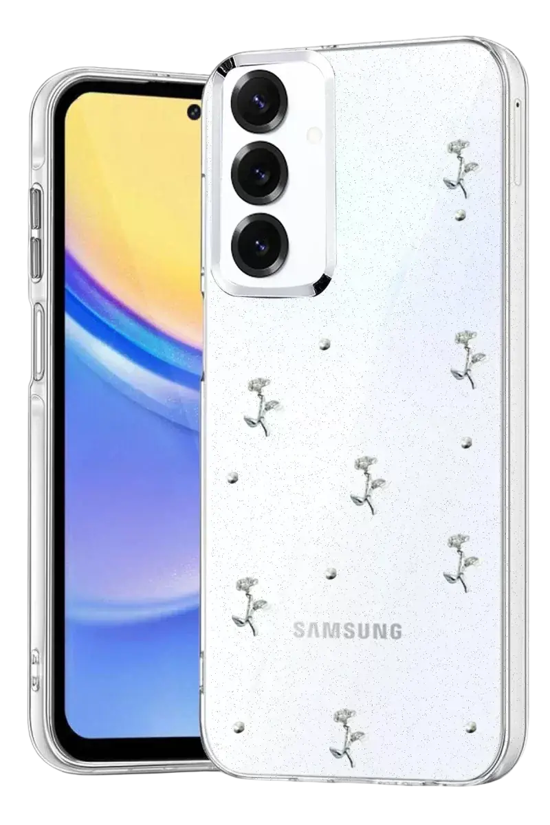 Newface Samsung Galaxy A24 4g Fiyonk Desenli Kapak - Desen 4