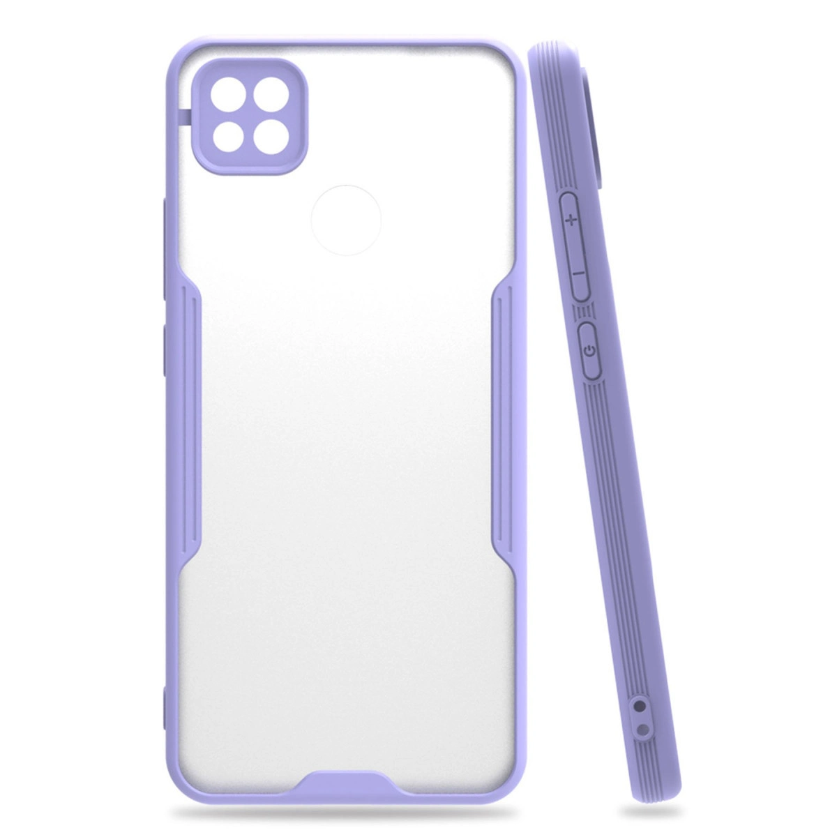 Xiaomi Redmi 9c Kılıf Platin Silikon - Lila