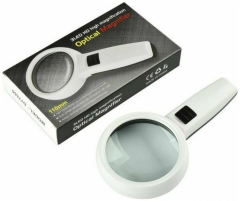 3ledli 30x110mm & Takı, Okuma,para Kontrol Için  Led Işıklı Büyüteçdt7666