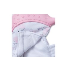 Babyjem Diş Kaşıyıcı Eldiven Kirpi Mavi