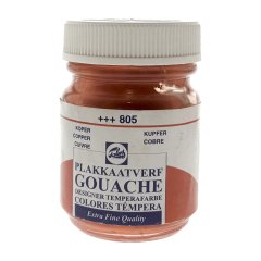 Talens Metalik Guaj Boya 50ml N:805 Copper