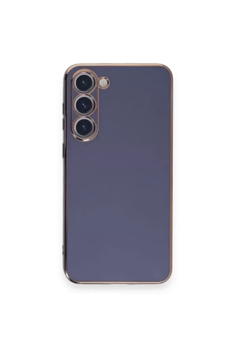 Newface Samsung Galaxy S23 Plus Kılıf Volet Silikon - Mavi