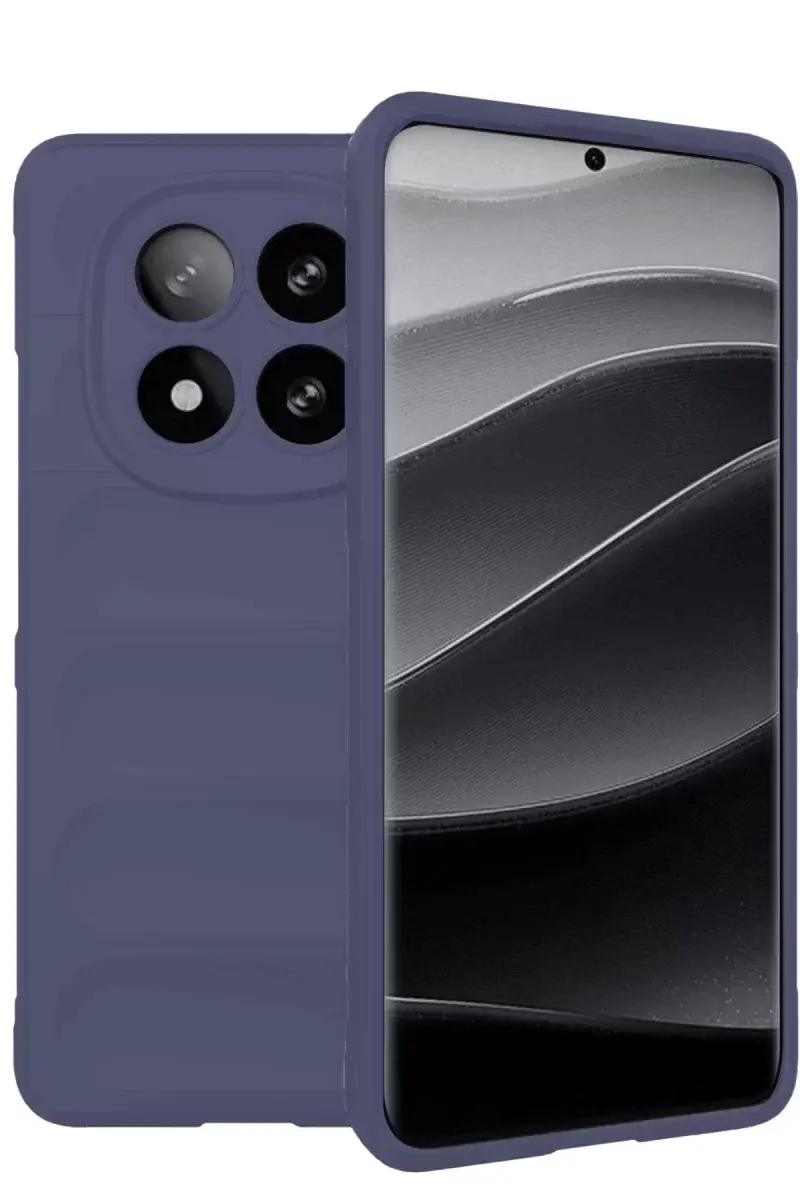 Newface Xiaomi Redmi Note 14 Pro 5g Kılıf Optimum Silikon - Lacivert