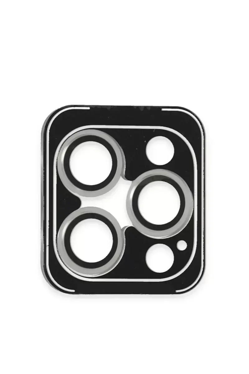 Joko İphone 16 Pro Max Pvd Metal Kamera Lens - Gümüş