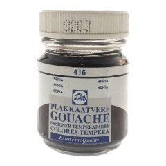 Talens Guaj Boya 50ml N:416 Sepia
