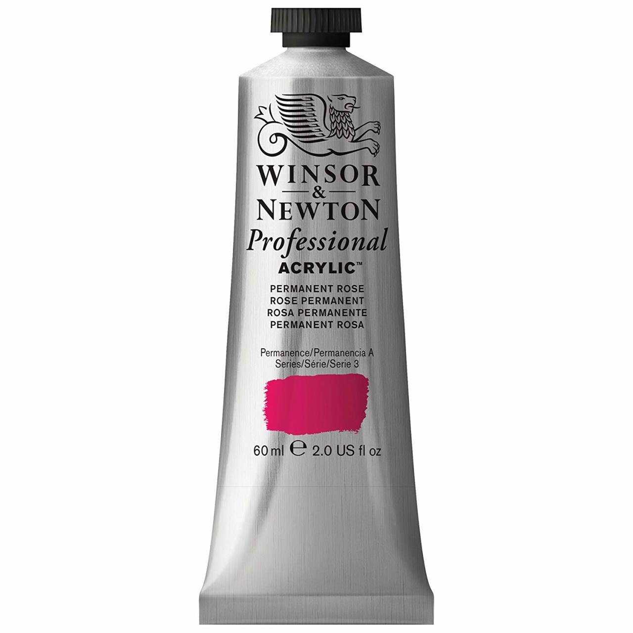 Profesyonel Akrilik Boya 60ml Seri 3 N:502 Permanent Rose