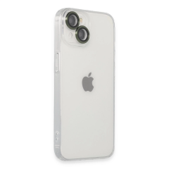 İphone 14 Kılıf Luko Lens Silikon - Yeşil