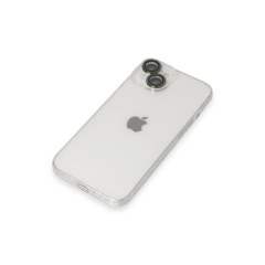İphone 14 Kılıf Luko Lens Silikon - Yeşil
