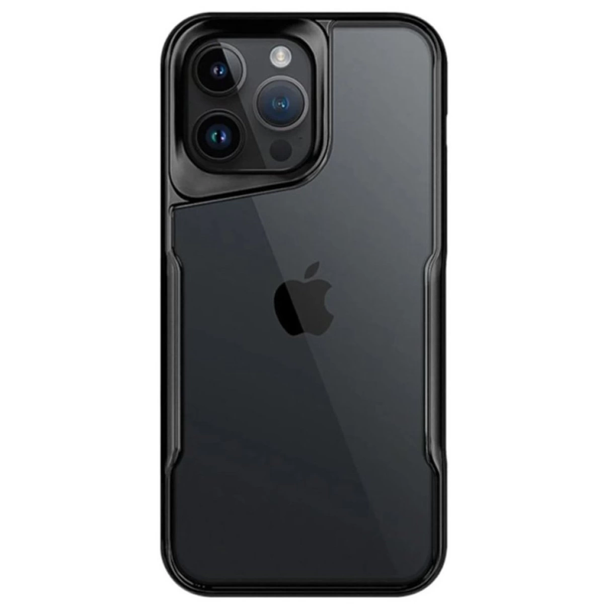 İphone 15 Pro Max Kılıf Boyi Silikon Kapak - Siyah
