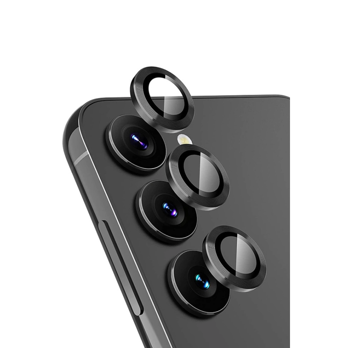 Samsung Galaxy A25 5g Valdez Metal Kamera Lens - Siyah
