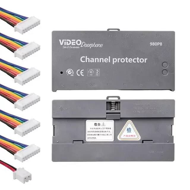 Powermaster 980p4 4 Yollu Görüntülü Bina Diafon Sistemi (kanal Kontroller)