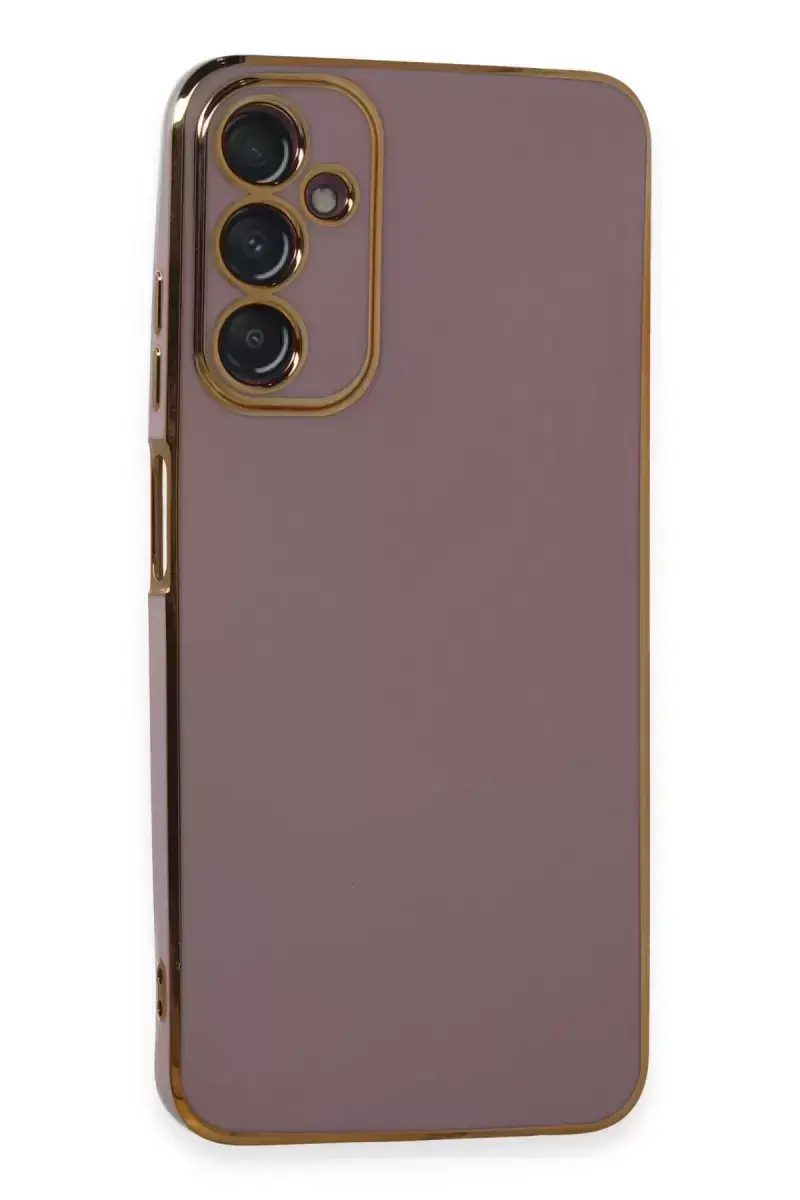 Newface Samsung Galaxy A05s Kılıf Volet Silikon - Mor
