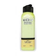 Akrilik Ahşap Boyası 140ml 3673 Elma Yeşili