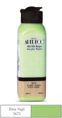 Akrilik Ahşap Boyası 140ml 3673 Elma Yeşili