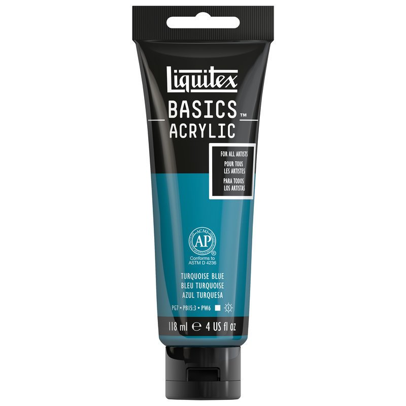 Basics Akrilik 118ml - Turquoise Blue N:046