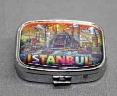 İstanbul Temalı İlaç Kutusu - Model 12