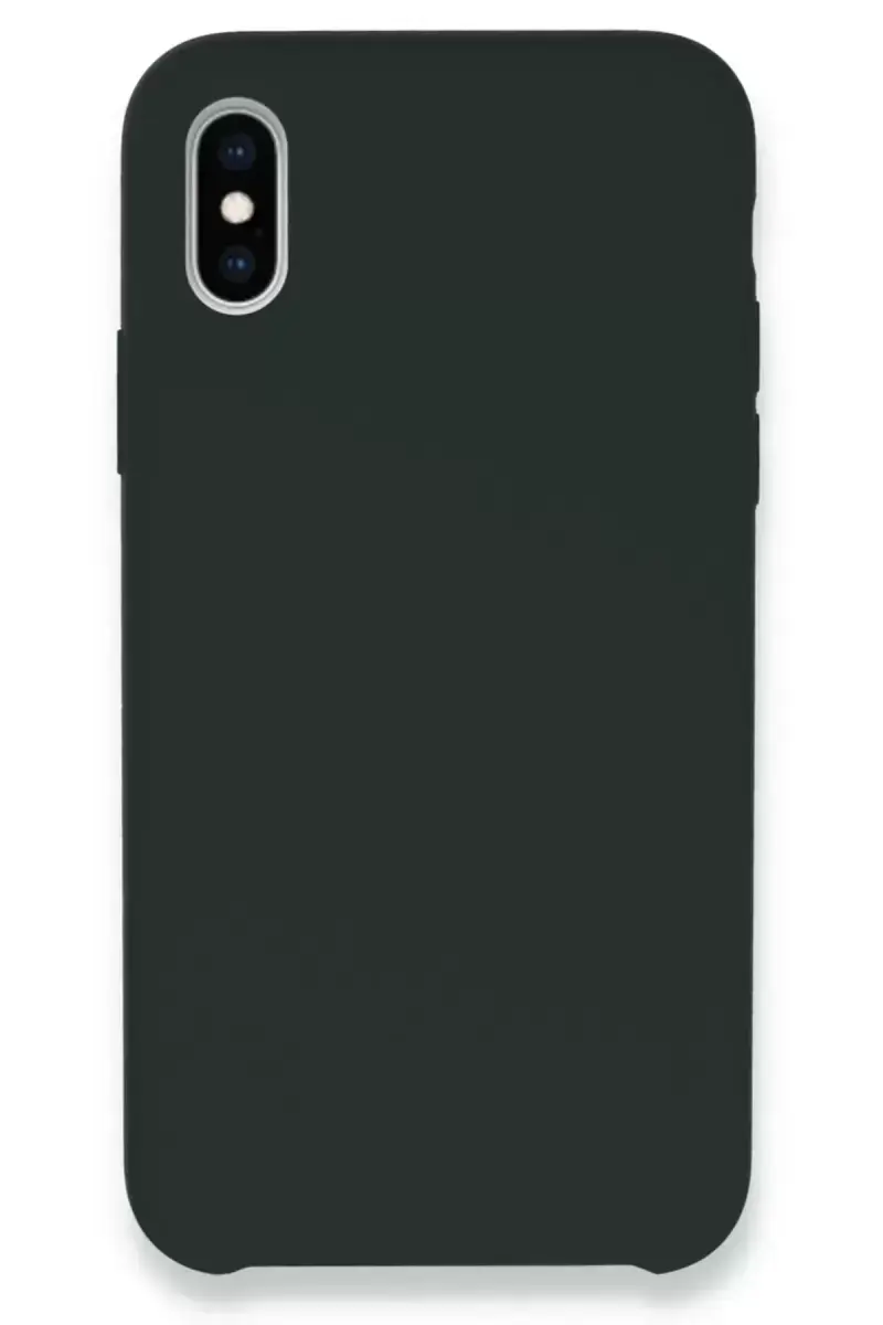 Newface İphone Xs Max Kılıf Lansman Legant Silikon - Koyu Yeşil