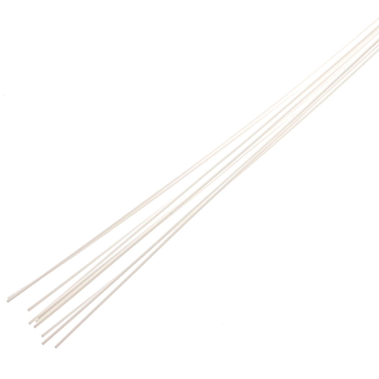 Plastik Çıta Boru İçi Dolu 50 cm 0,5 mm Beyaz 10'lu