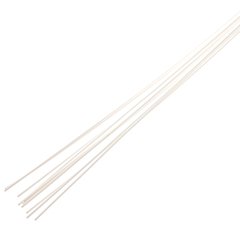 Plastik Çıta Boru İçi Dolu 50 cm 0,5 mm Beyaz 10'lu