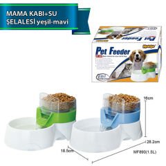 Dophin Mama Kabı + Su Şelalesi Mavi - Yeşil