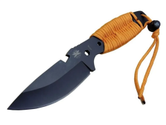 Dpx Gear Assault 0238trn Kamp Bıçağı 22,5 Cm - Turuncu, Metal; İpli Sap