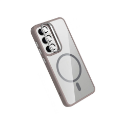 Joko Samsung Galaxy S25 Fe Remim Lensli Magsafe Standlı Kapak - Titan Gri