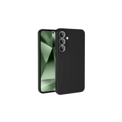 Samsung Galaxy S24 Fe Kılıf Nano İçi Kadife Silikon - Siyah