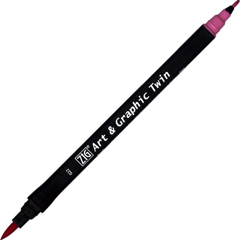Art & Graphic Twin - Dark Pink - 022