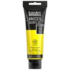 Basics Akrilik 118ml - Fluorescent Yellow N:981
