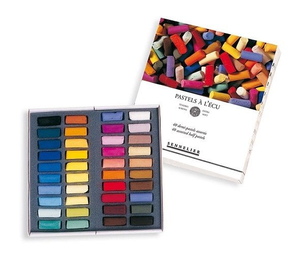 Soft Pastel Boya Seti 40'lı - Yarım Boy