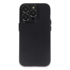 İphone 14 Pro Kılıf Luko Lens Silikon - Siyah