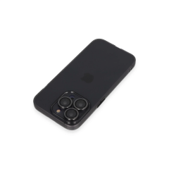 İphone 14 Pro Kılıf Luko Lens Silikon - Siyah