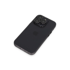 İphone 14 Pro Kılıf Luko Lens Silikon - Siyah