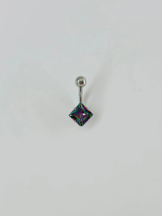 Mistik Topaz Taşlı Göbek Piercing