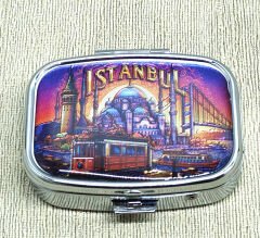 İstanbul Temalı İlaç Kutusu - Model 8