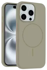 Joko Apple İphone 15 Pro Max Kılıf Jully Magsafe Kapak - Çöl Titanyum