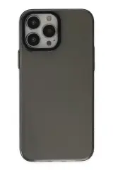 Newface Apple İphone 14 Pro Kılıf Anka Pc Sert Metal Kapak - Siyah