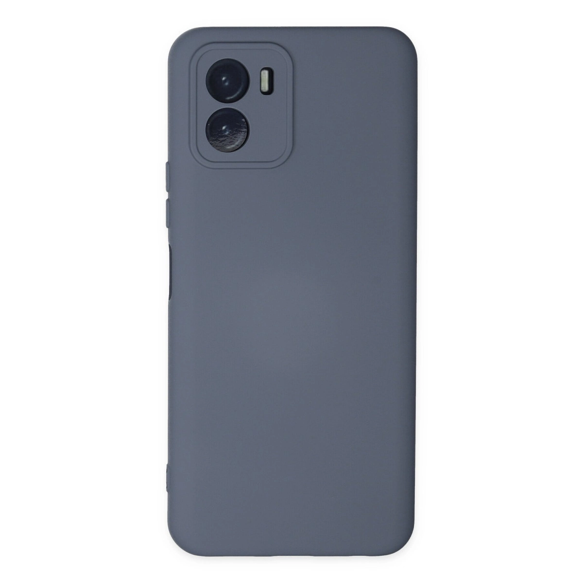 Vivo Y15s Kılıf Nano İçi Kadife Silikon - Gri