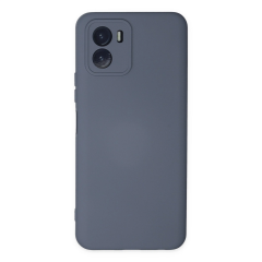 Vivo Y15s Kılıf Nano İçi Kadife Silikon - Gri
