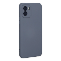 Vivo Y15s Kılıf Nano İçi Kadife Silikon - Gri
