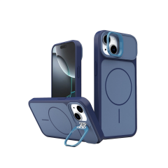 Joko  İphone 14 Pale Magsafe Standlı Kapak- Mavi